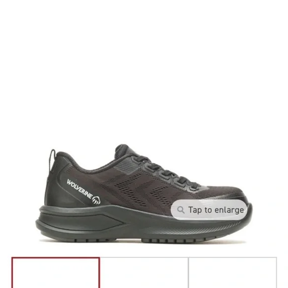 Women’s work comp toe non slip shoes - Picture 4 of 12